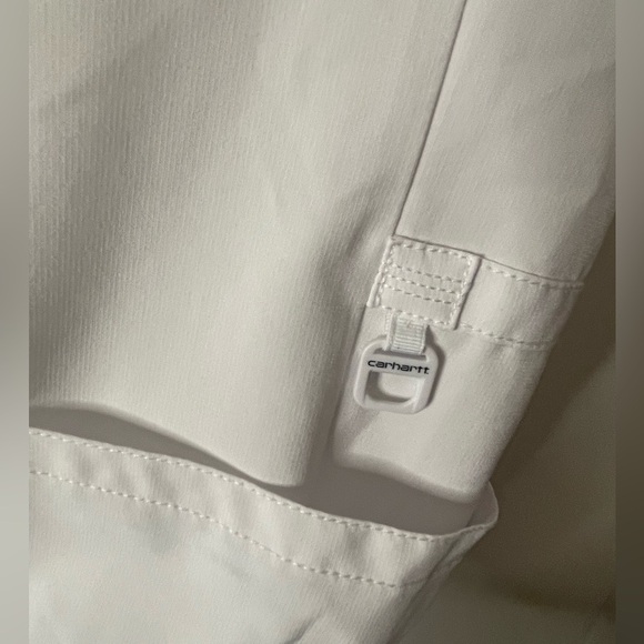 Carhartt white scrub top size Large - Picture 2 of 10